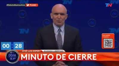 Mensaje final de Jose Luis Espert a la clase media argentina.