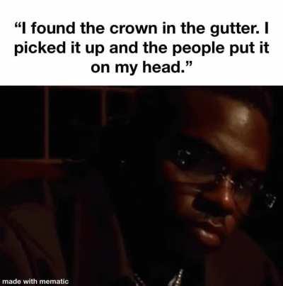 “Oh look it’s the crown of France”