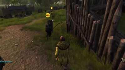 I sneaked behind enemy lines and pretended to be in their team