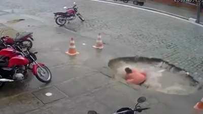 HMF while I break this sidewalk by walking on it