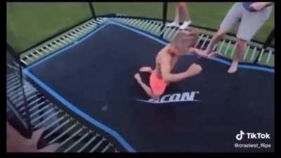 Just a normal day on the trampoline