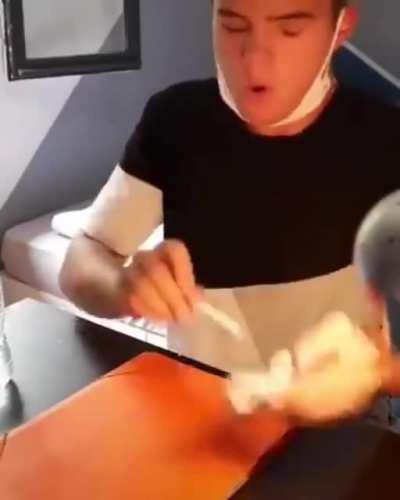 This man was dialed in