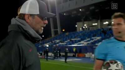 J. Klopp critizes Ref F. Brych: 