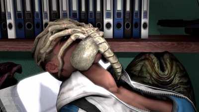 Breeding for a belly full of Alien eggs (TheDuudeMan) [Cassie Cage]