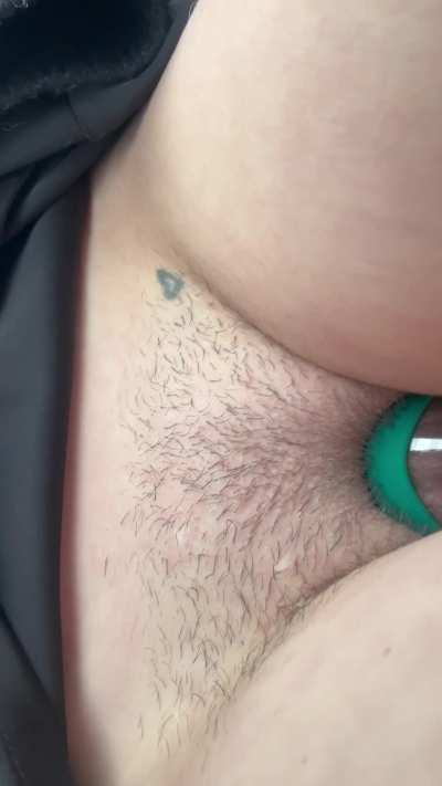 Out and about but still cumming