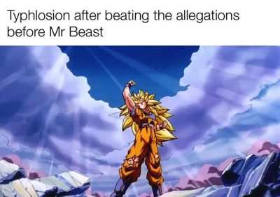 The fact that more people ran to defend a Pokémon than Mr Beast proves that the world is truly healing. 