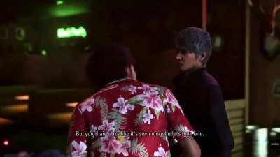 OH MY GOD WHAT HAVE THEY DONE TO KIRYU'S VOICE