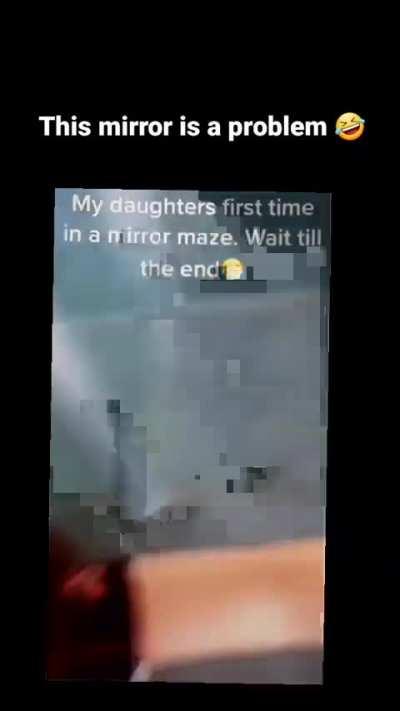 No mirrors were harmed in the making of this video.