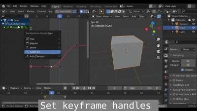 Kanye teaches you how to use Animation curves in Blender