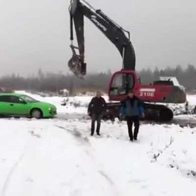 WCGW ticking off a construction worker