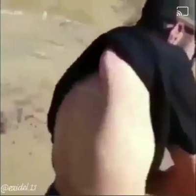 How not to fire a Saiga 12. (NSFW)