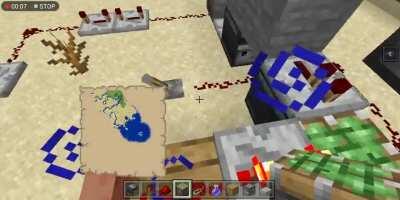 I was trying to make a triple piston extender in badrock, when the sticky piston stopped being... Sticky.