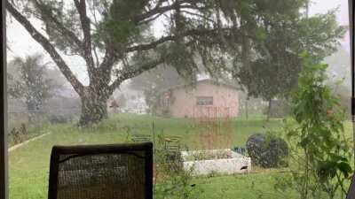 A pleasant shower in Southwest Florida.