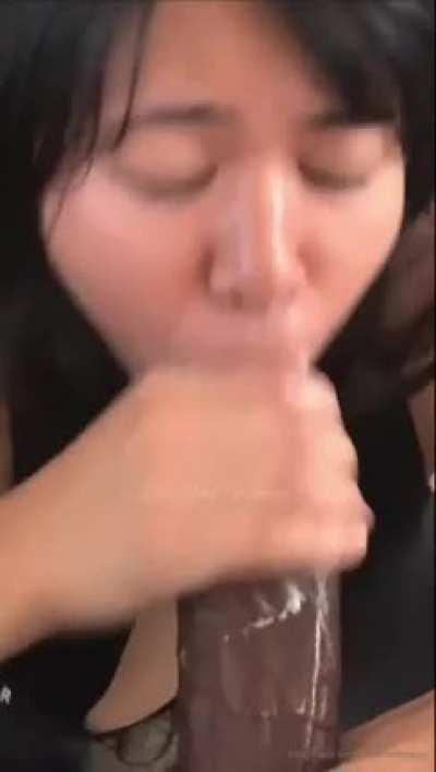 Blasian Thot Stuffed With BBC