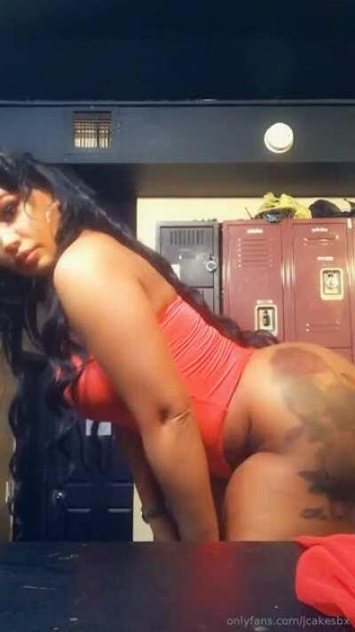 bored in locker room (something light)