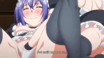 Suzu edging Kaede 💜💜