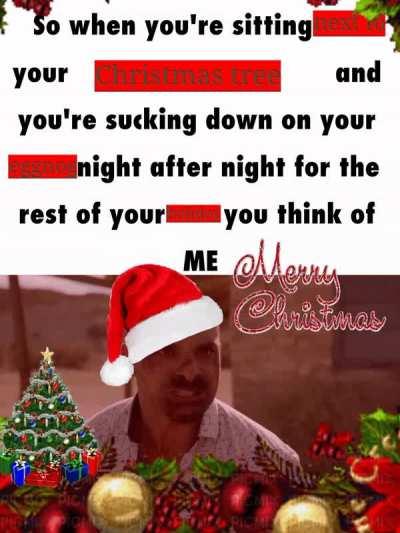 why is Nacho jolly? Is he in the Christmas spirit?