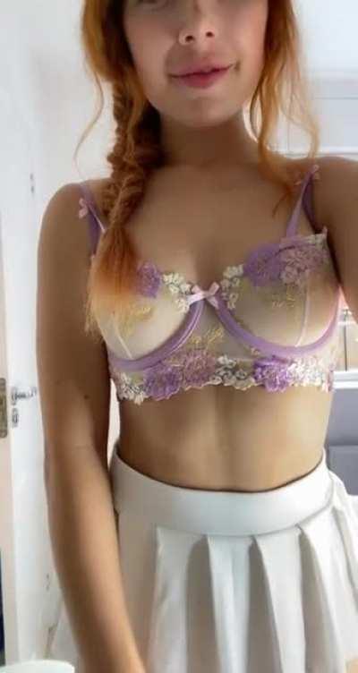 Can you help me get dressed? I’m almost there 🙊