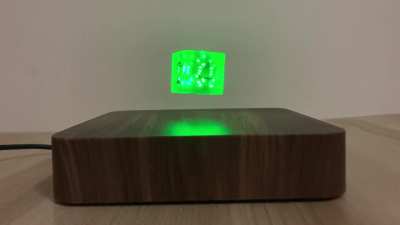 Levitating Glowing Dice