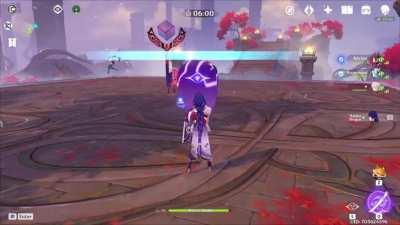 Nothing can stop Ei, even electro slimes!