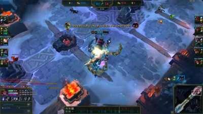 I always pick Sylas in ARAM, just to get the chance of running into a Cho'Gath again. Today, it finally happened again, and yielded a Godzilla deathmatch!