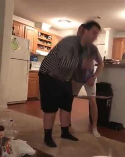 HMB while I show you how easy it is to do a backflip