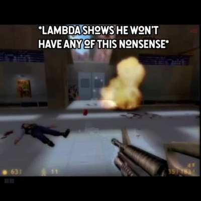 Gordon Freeman Lambda Grindset