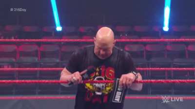 Even during the coronavirus, the hype is present (funny) (WWE)