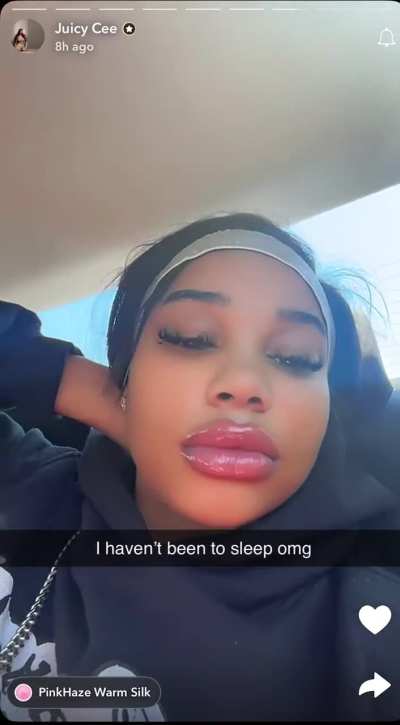 She finally stank faced 😫✊🏽💦