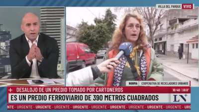 Desalojan un predio en Villa del Parque: 