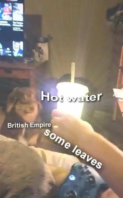 China: *NERVOUS SWEATING*