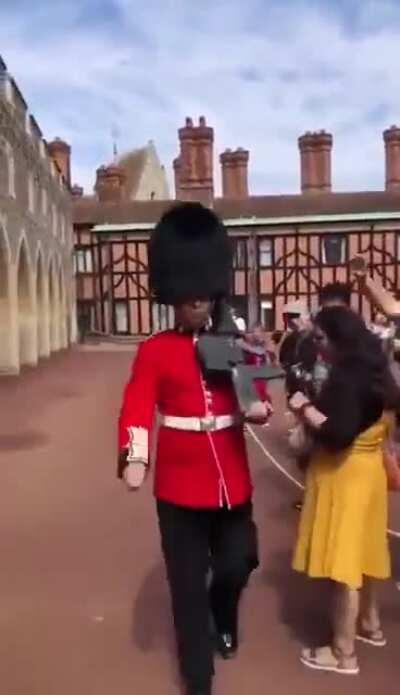 MAKE WAY FOR THE ROYAL GUARD.