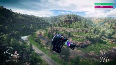 It's like Synchronized swimming, but flying lol