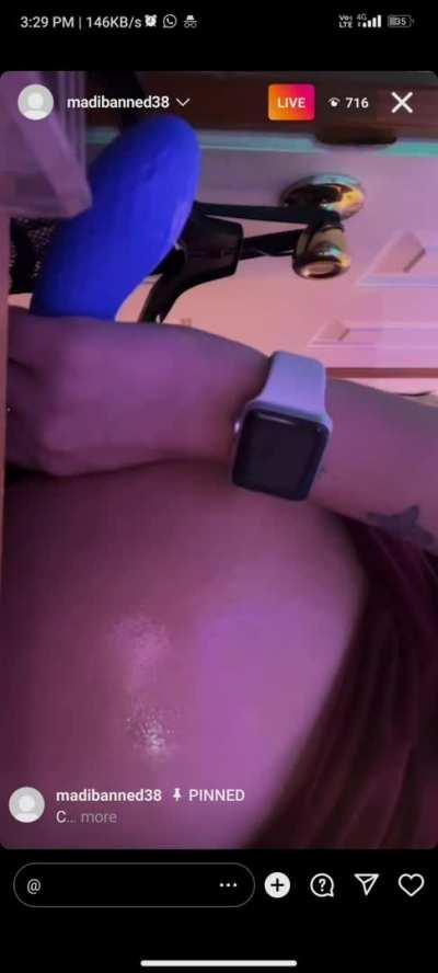 Ass Dildoplay @madibanned