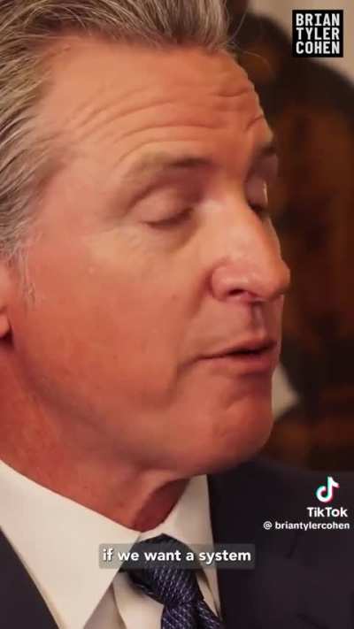 California Governor Gavin Newsom calls to fight 