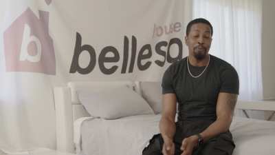 Curvy Tatted Goddess Arabelle Raphael Gets Spread Open From Two Well-Endowed Sexy Men