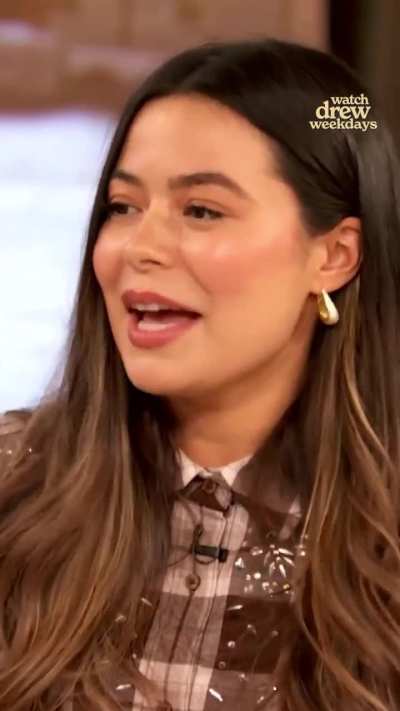 Miranda at 'The Drew Barrymore Show' - IG September 2025