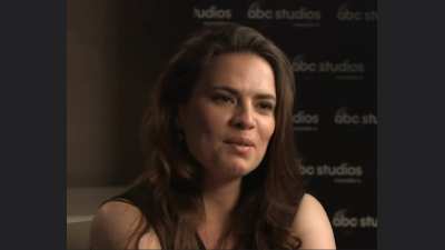 Love how in this interview Hayley Atwell is smiling and laughing when talking about how she kicked several guys in the balls.