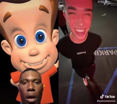 At least Jimmy had the neutron style