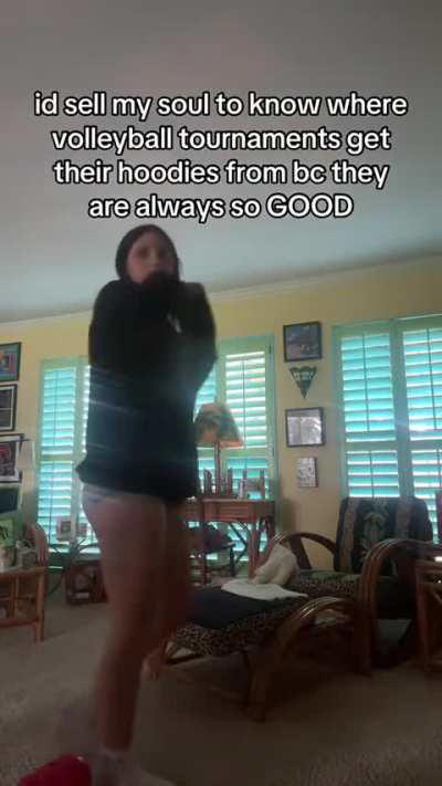 volleyball hoodies are expensive 
