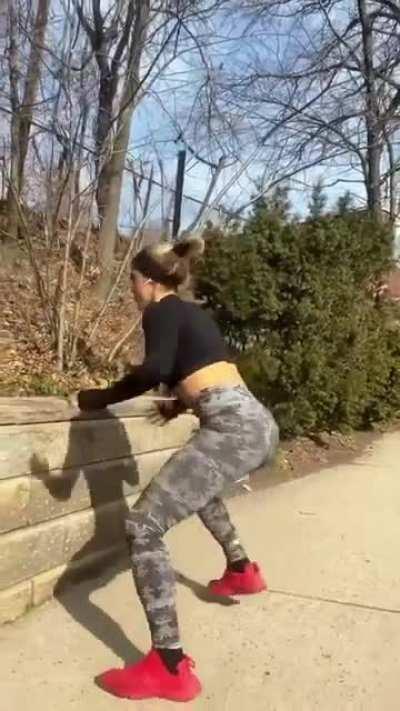 High-Intensity Street Workout