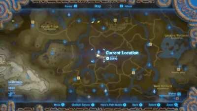 I was doing a side quest and had to take a picture of a guardian when..