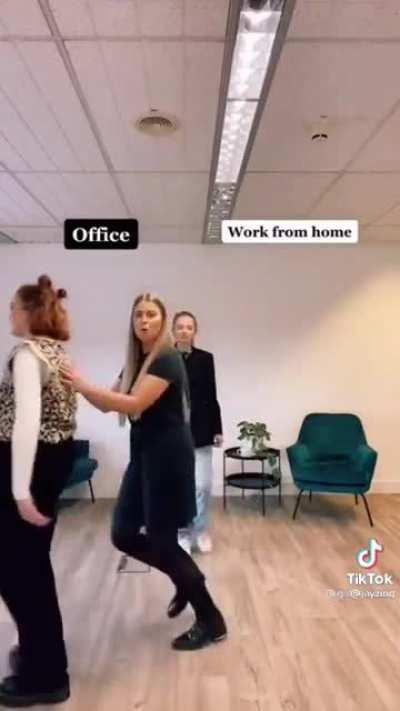 Work in the office or work from home