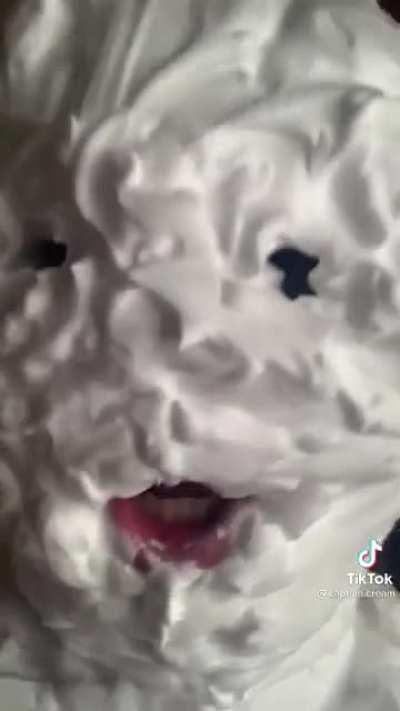 Thanks, I hate shaving cream man