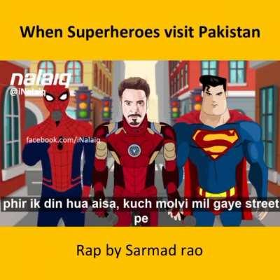 Superheroes in Pakistan [RAP]