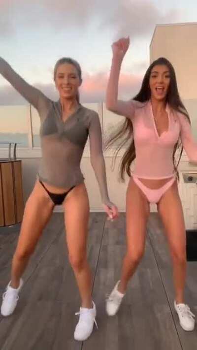 Chelsea Tresidder and Ari Tawni