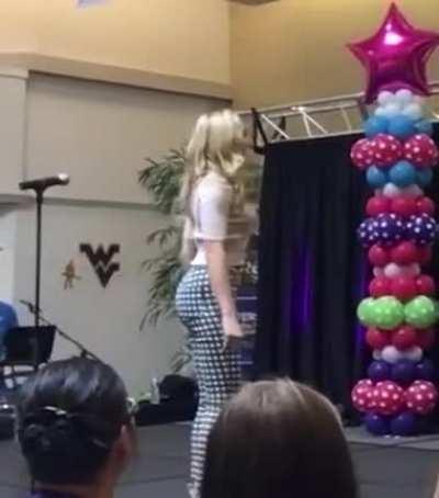 She must know what she is doing.