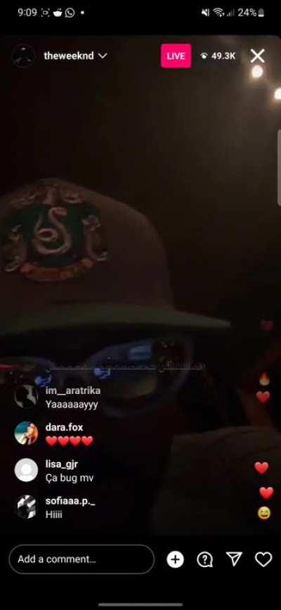 Abel rapping in his new song >>>>