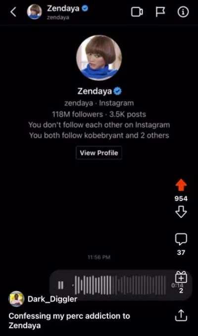 admitting to zendaya my addiction to percs