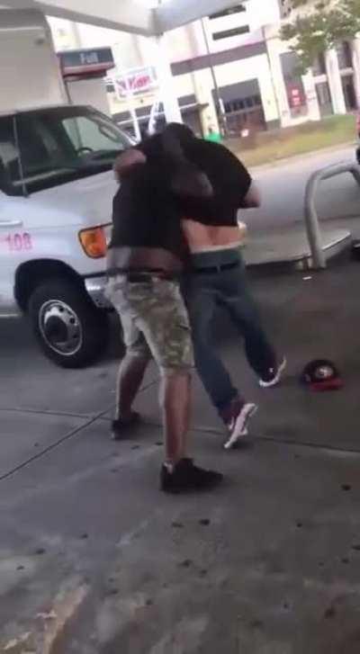 Dude broke his spine with a suplex